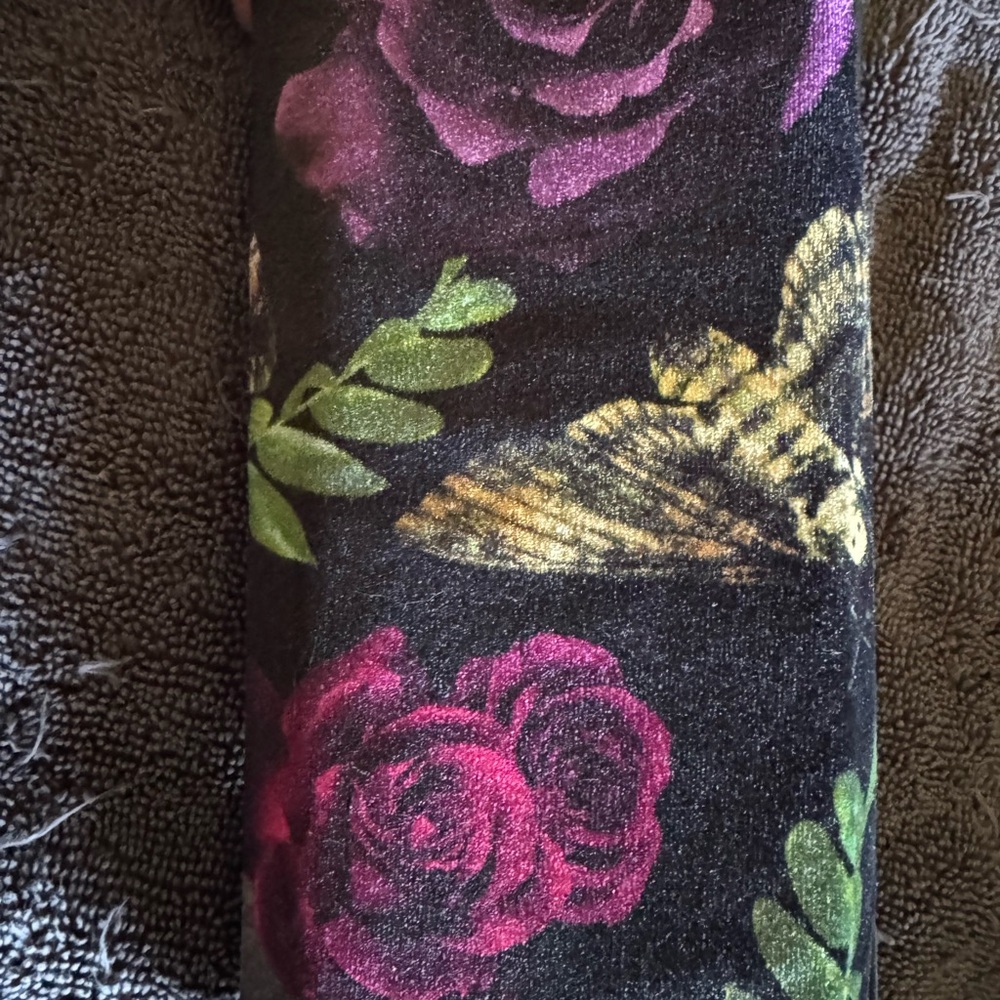 Killstar Black and Purple Floral Clutch - Picture 6 of 7